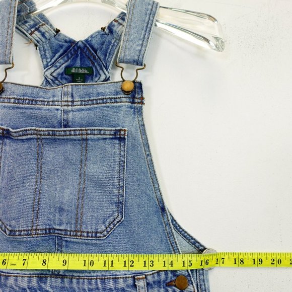 WILD‎ FABLE Romper Small Womens Denim Blue Med Washed Pocket Distressed Raw Hem - Picture 6 of 11